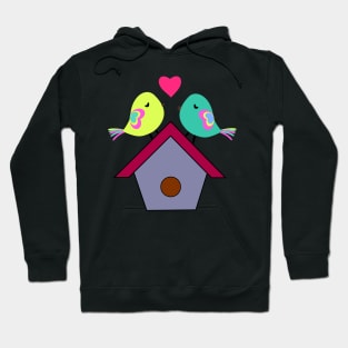 Cute birds-new home Hoodie